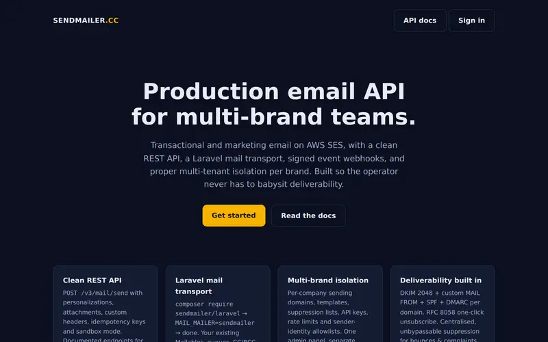SendMailer.cc screenshot